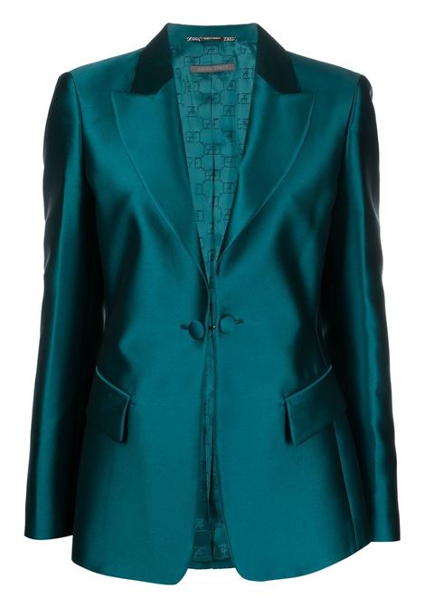 Blazer monopetto in verde - donna ALBERTA FERRETTI | V051366250330